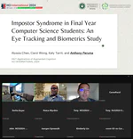 Impostor Syndrome in Final Year Computer Science Students: An Eye Tracking and Biometrics Study