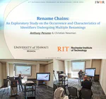 Rename Chains: An Exploratory Study on the Occurrence and Characteristics of Identifiers Undergoing Multiple Renamings